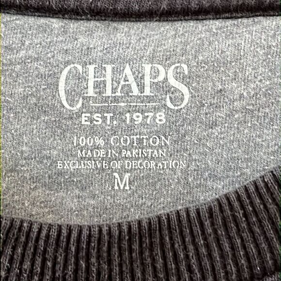 Mens’ Chaps Thin Sweatshirt Size M - Picture 3 of 4